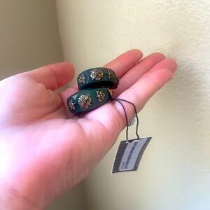 Stephen Dweck Faceted Bloodstone Earrings